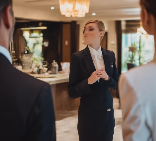 酒店服务礼仪语言构建专业素养的标题，